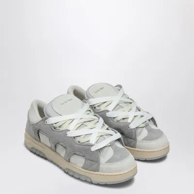 Santha Men's Model 1 / Mesh And Suede Sneaker In Gray
