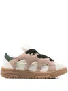 Santha Model 1 Contrast Nude Shoes In Gold