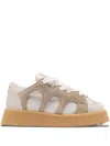 Santha Model 1 Platform Cream-offwhite Shoes In Neutral