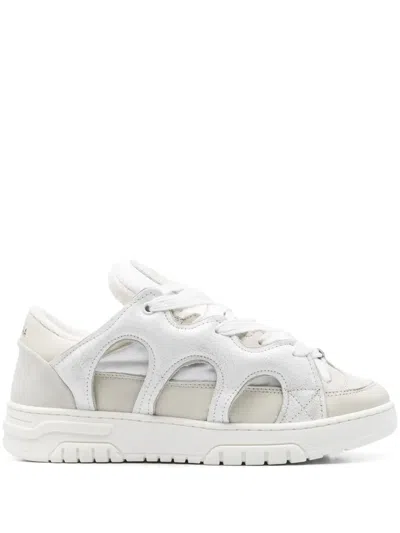 Santha Model 1 Suede Sneakers In White