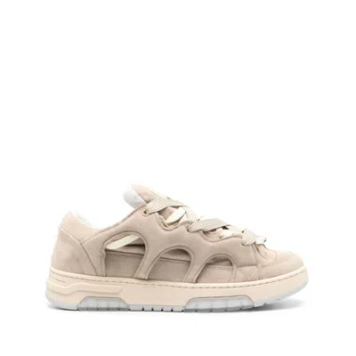 Santha Model 1 Suede Sneakers In Light Sand