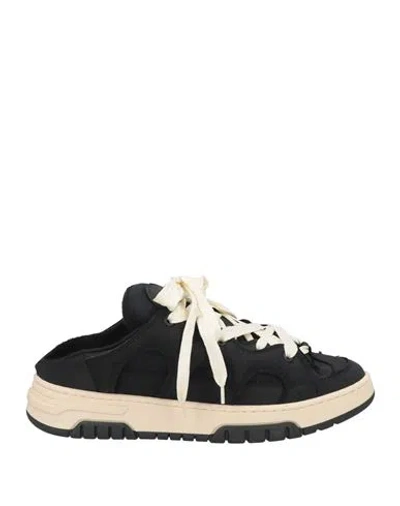 Santha Woman Sneakers Black Size 8 Textile Fibers