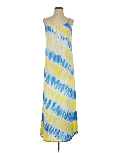 Pre-owned Santiki Casual Dress In Yellow