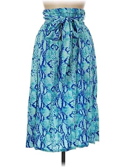 Pre-owned Santiki Casual Skirt In Blue