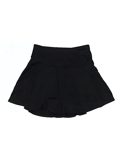 Pre-owned Santiny Active Skort In Black