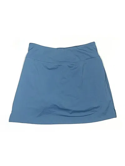 Pre-owned Santiny Active Skort In Blue