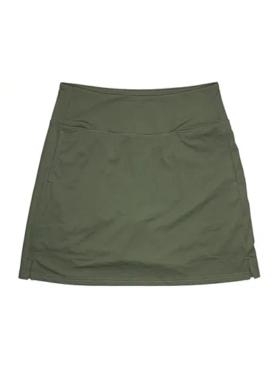 Pre-owned Santiny Active Skort In Green