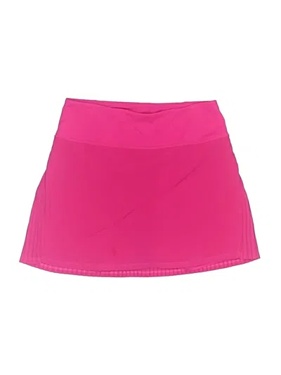 Pre-owned Santiny Active Skort In Pink