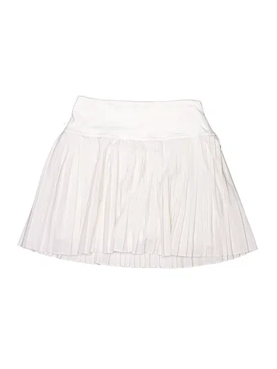Pre-owned Santiny Formal Skirt In White