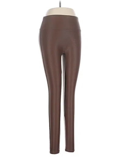 Pre-owned Santiny Leggings In Brown