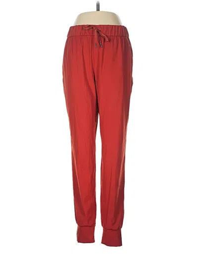 Pre-owned Santiny Track Pants In Red