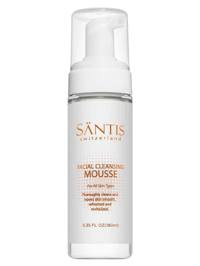 Santis Switzerland Women's Facial Cleansing Mousse In White