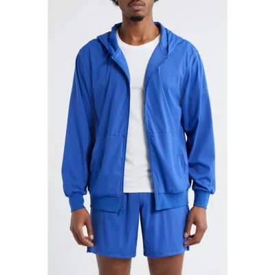 Santo Studio Blake Snell Tempo Lite Zip Hoodie In Blue