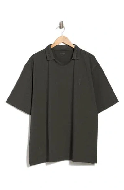 Santo Studio Breathe Club Polo In Black