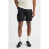 Santo Studio Cargo Shorts In Black