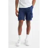 Santo Studio Cargo Shorts In Blue