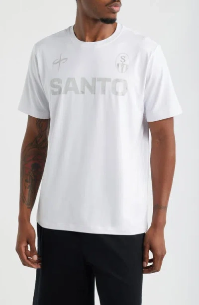 Santo Studio Cherry Tech Graphic T-shirt In White