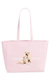 Santo Studio Chiquis Pink Tote In Pink
