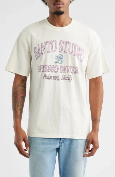 Santo Studio Espresso Division Graphic T-shirt