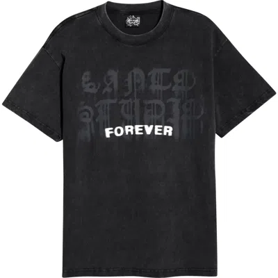 Santo Studio Forever Drappo Twitch Edition Graphic T-shirt In Black