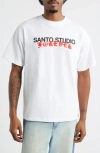 Santo Studio Forever Graphic T-shirt In White