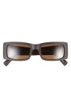 Santo Studio Forma Polarized Rectangular Sunglasses
