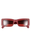 Santo Studio Forma Polarized Rectangular Sunglasses