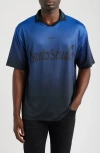 Santo Studio Gradient Graphic Polo In Multicolor