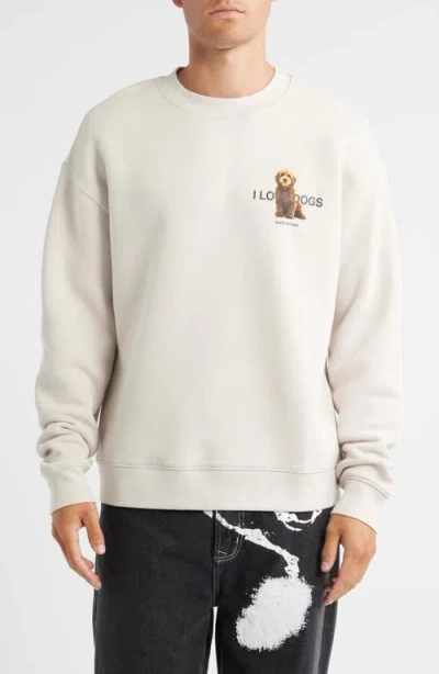 Santo Studio I Love Dogs Graphic Sweatshirt In Multi