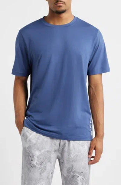 Santo Studio Jett Lawrence Tempo Forever Tech Tee In Blue