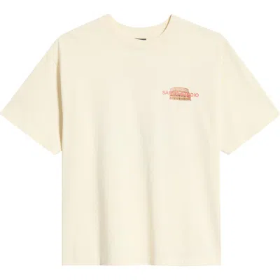 Santo Studio Local Wisdom Graphic T-shirt In Neutral