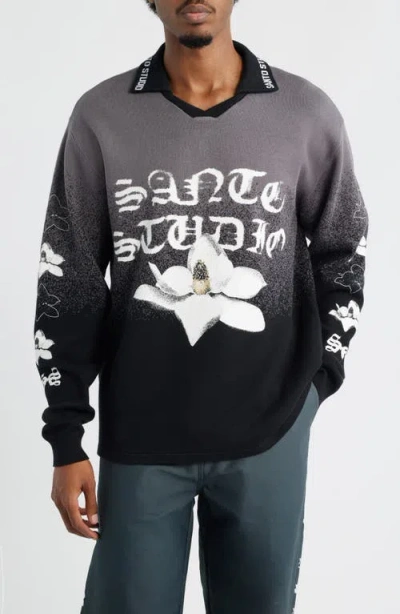 Santo Studio Lotus Knit Soccer Jersey In Multi