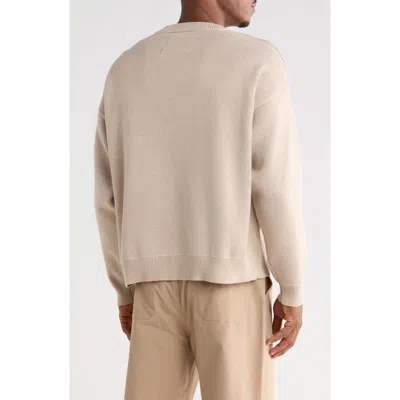 Santo Studio Maple Portrait Knit Sweater In Neutral