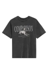 Santo Studio No Comparison Graphic T-shirt In Black