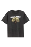 Santo Studio Olive Tree Graphic T-shirt In Black