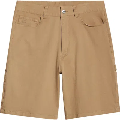 Santo Studio Painter Shorts In Brown