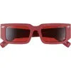 Santo Studio Palermo Polarized Rectangular Sunglasses