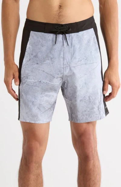 Santo Studio Peninsula Board Shorts In Gray