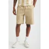 Santo Studio Peninsula Forever Drawstring Shorts In Brown