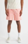 Santo Studio Preda Cotton Pull-on Shorts In Pink