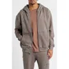 Santo Studio Preda Zip Hoodie In Gray