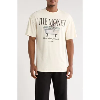 Santo Studio Printed Cotton Graphic T-shirt In White