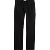 Santo Studio Roma Regular Straight Leg Jeans In Black