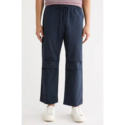 Santo Studio Salto Parachute Pants In Blue