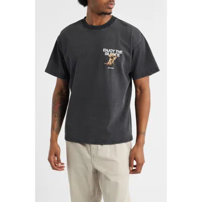 Santo Studio Silence Drappo Diego Graphic T-shirt In Gray