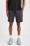 Santo Studio Stack Tech Shorts In Blue