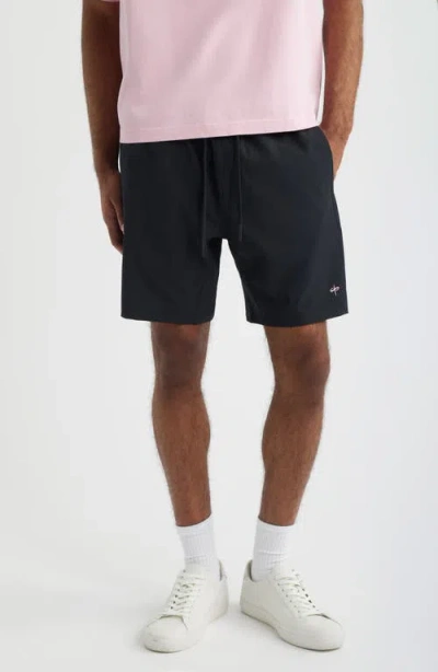 Santo Studio Stadium Tech Drawstring Shorts In Black