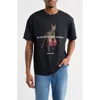 Santo Studio Success Drappo Graphic T-shirt In Black