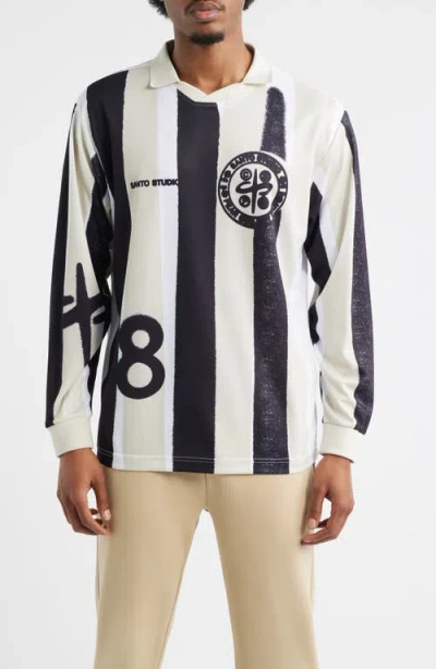 Santo Studio Team Long Sleeve Club Jersey In Black