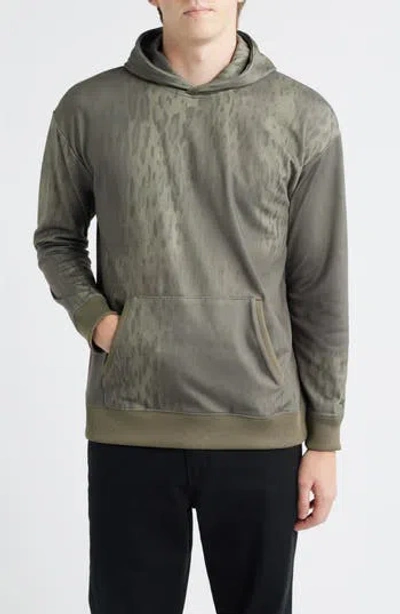 Santo Studio Tempo Comfort Performance Hoodie In Green